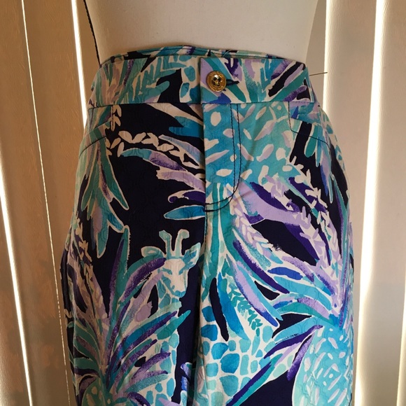 Lilly Pulitzer colorful long leg pants - Picture 4 of 9